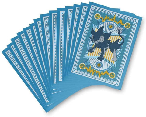 Card Sleeves Luxray Limitless Lightning - Pokémon Card Game - Authentic Japanese Pokémon Center TCG Sleeves 