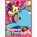 Card Sleeves Mimikyu & Wobbuffet - Pokémon Card Game - Authentic Japanese Pokémon Center TCG Sleeves 