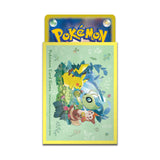 Card Sleeves Mori No Okurimono (Yellow) - Pokémon Card Game - Authentic Japanese Pokémon Center TCG Sleeves 