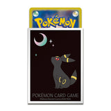 Card Sleeves Premium Gloss Moonlight & Umbreon (White) - Pokémon Card Game - Authentic Japanese Pokémon Center TCG Sleeves 