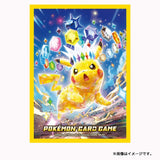 Card Sleeves Premium Gloss Pikachu Type Stellar - Pokémon Card Game - Authentic Japanese Pokémon Center TCG Sleeves 