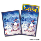 Card Sleeves Premium Gloss Snowy Gathering - Pokémon Card Game - Authentic Japanese Pokémon Center TCG Sleeves 