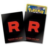 Card Sleeves Pro Team Rocket - Pokémon Card Game - Authentic Japanese Pokémon Center TCG Sleeves 