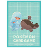Card Sleeves Quagsire & Clodsire Nitamono Doushi - Pokémon Card Game - Authentic Japanese Pokémon Center TCG Sleeves 