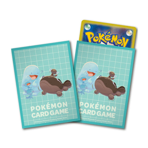 Card Sleeves Quagsire & Clodsire Nitamono Doushi - Pokémon Card Game - Authentic Japanese Pokémon Center TCG Sleeves 