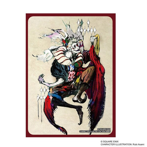 Card Sleeves Series FFCSS-12 Kefka - Final Fantasy Trading Card Game - Authentic Japanese Square Enix TCG Sleeves 