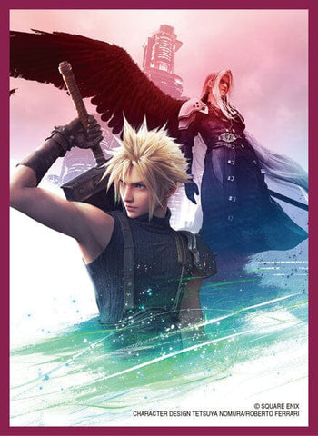 Card Sleeves Series FFCSS-20 FF7R INTERGRADE KEY ART - Final Fantasy Trading Card Game - Authentic Japanese Square Enix TCG Sleeves 
