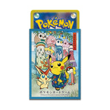 Card Sleeves Tanabata Matsuri Pretend Pikachu (Blue) - Pokémon Card Game - Authentic Japanese Pokémon Center TCG Sleeves 