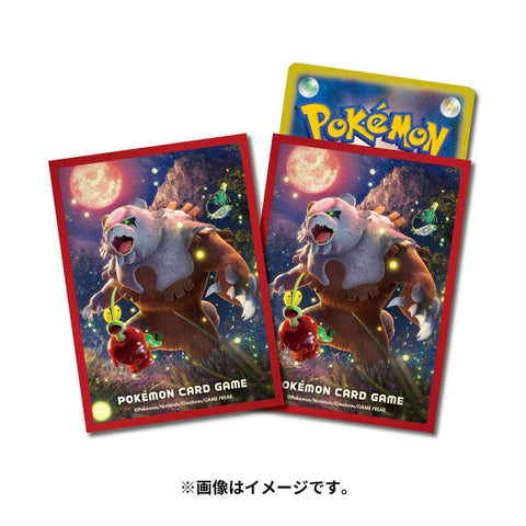 Card Sleeves Ursaluna Bloodmoon Pokémon Card Game - Authentic Japanese Pokémon Center TCG 