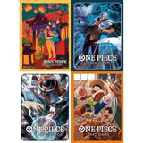 Card Sleeves Vol.7 The Three Brothers One Piece Card Game - Authentic Japanese Bandai Namco TCG Sleeves 