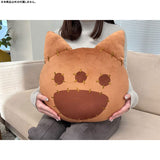 Cat-shaped Cushion - Monster Hunter Wilds - Authentic Japanese Capcom Cushion 