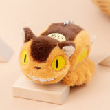 Catbus Nakayoshi Mascot Plush - My Neighbor Totoro - Authentic Japanese Sun Arrow Mascot Plush Keychain 