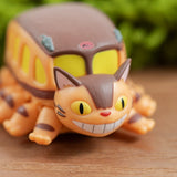 Catbus Pullback Keychain PBK-05 - My Neighbor Totoro - Authentic Japanese Ensky Keychain 