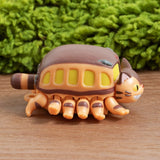 Catbus Pullback Keychain PBK-05 - My Neighbor Totoro - Authentic Japanese Ensky Keychain 