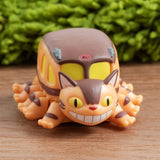 Catbus Pullback Keychain PBK-05 - My Neighbor Totoro - Authentic Japanese Ensky Keychain 