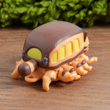 Catbus Pullback Keychain PBK-05 - My Neighbor Totoro - Authentic Japanese Ensky Keychain 