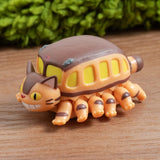 Catbus Pullback Keychain PBK-05 - My Neighbor Totoro - Authentic Japanese Ensky Keychain 