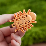 Catbus Pullback Keychain PBK-05 - My Neighbor Totoro - Authentic Japanese Ensky Keychain 