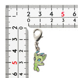 Celebi - National Pokédex Metal Charm Keychain #251 - Authentic Japanese Pokémon Center Keychain 