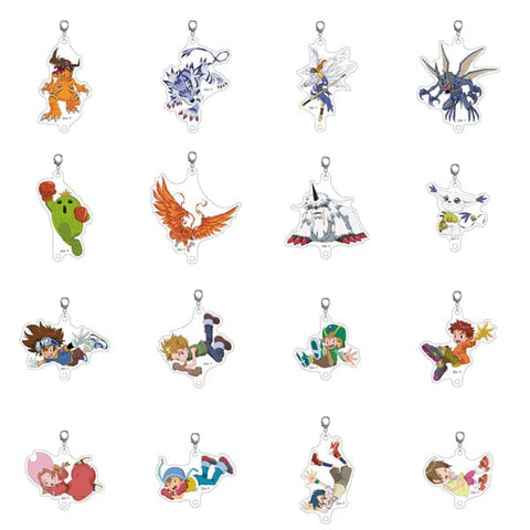 Champion Stage Acrylic Charm - Digimon Adventure (1Pcs/Random) - Authentic Japanese TOEI ANIMATION Keychain 