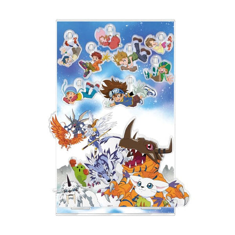 Champion Stage Acrylic Diorama - Digimon Adventure (1Pcs/Random) - Authentic Japanese TOEI ANIMATION Acrylic Stand 