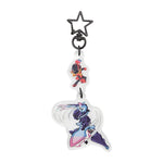 Charcadet & Ceruledge Double Acrylic Keychain - SECRET of MIGHT - Authentic Japanese Pokémon Center Keychain 