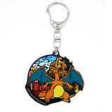 Charizard Glitter Papercut Art Series - Authentic Japanese TwinCre Keychain 