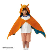 Charizard KIDS Hooded Towel Happy Sunny Day - Authentic Japanese Pokémon Center Towel (cotton) 