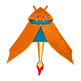 Charizard KIDS Hooded Towel Happy Sunny Day - Authentic Japanese Pokémon Center Towel (cotton) 