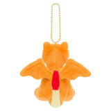 Charizard Mochiricchi Mascot Plush Keychain Pokémon Dolls - Authentic Japanese Pokémon Center Mascot Plush Keychain 