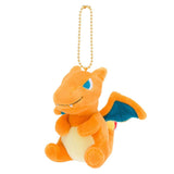 Charizard Mochiricchi Mascot Plush Keychain Pokémon Dolls - Authentic Japanese Pokémon Center Mascot Plush Keychain 