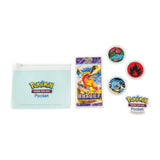 Charizard Pouch With Stickers - Pokémon Trading Card Game Pocket - Authentic Japanese Pokémon Center Pouch Bag 