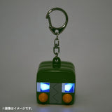 Charjabug Light-Up Keychain "Give Me Electricity!" - Authentic Japanese Pokémon Center Keychain 