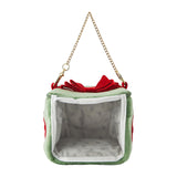 Charjabug Present Box Style Bag Pokémon Holiday Blessings - Authentic Japanese Pokémon Center Pouch Bag 