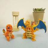 Charmander Paper Art si-gu-mi PLUS Pokémon - Authentic Japanese Azone Model kit 