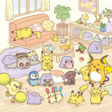 Cheerful Ditto Mascot Plush With Carabiner Ten Poké Ten Colors - Authentic Japanese Pokémon Center Mascot Plush Keychain 