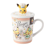 Chef Pikachu Mug Cup With Lid Pokémon Cafe - Authentic Japanese Pokémon Center Mug (ceramic) 