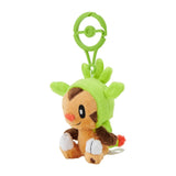 Chespin Mascot Plush With Carabiner - Authentic Japanese Pokémon Center Mascot Plush Keychain 