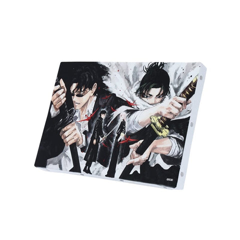 Chihiro Rokuhira & Hiruhiko, Yoji Uruha & Seiichi Samura Full Dark Colored Art Board - Kagurabachi - Authentic Japanese Shueisha/Viz Media Paper Products 