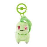 Chikorita Mascot Plush With Carabiner - Authentic Japanese Pokémon Center Mascot Plush Keychain 