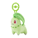 Chikorita Mascot Plush With Carabiner - Authentic Japanese Pokémon Center Mascot Plush Keychain 