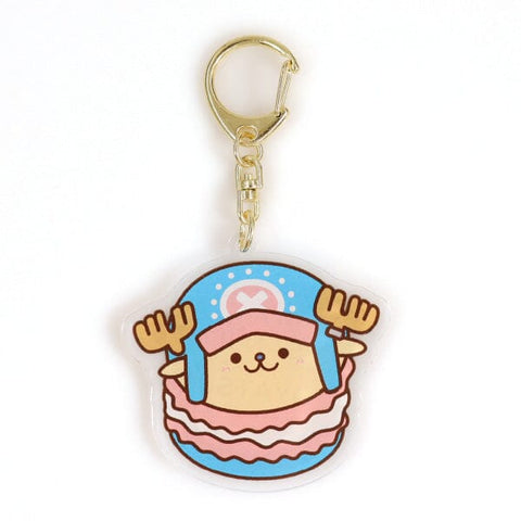 Chopper Berry Berry Macaron Acrylic Keychain - SANJI no OYATSU - Authentic Japanese TOEI ANIMATION Keychain 