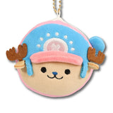 Chopper Berry Berry Macaron Mascot Plush Tape Measure - SANJI no OYATSU - Authentic Japanese TOEI ANIMATION Small toy 