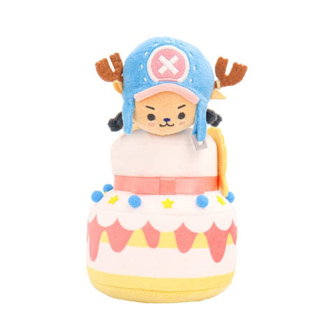 Chopper Birthday Cake Plush ONE PIECE - Authentic Japanese TOEI ANIMATION Plush 