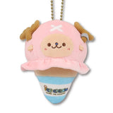Chopper Ice Cream Mascot Plush SANJI no OYATSU - ONE PIECE - Authentic Japanese TOEI ANIMATION Mascot Plush Keychain 