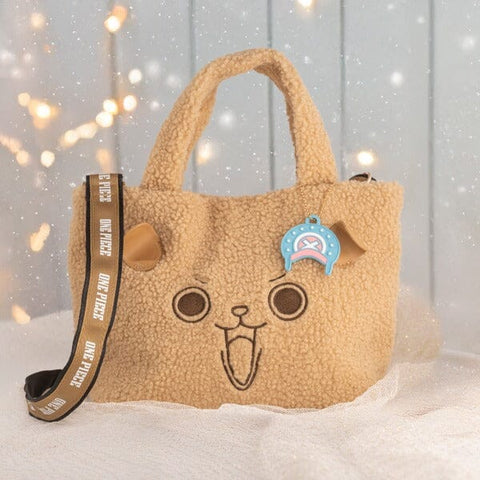 Chopper Moko Moko Bag - ONE PIECE - Authentic Japanese TOEI ANIMATION Pouch Bag 
