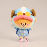 Chopper Plush Keychain Banzai! (Egghead Ver.) - ONE PIECE - Authentic Japanese TOEI ANIMATION Mascot Plush Keychain 