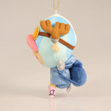 Chopper Plush Keychain Banzai! (Egghead Ver.) - ONE PIECE - Authentic Japanese TOEI ANIMATION Mascot Plush Keychain 