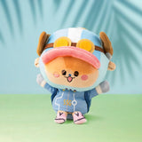 Chopper Plush Keychain Banzai! (Egghead Ver.) - ONE PIECE - Authentic Japanese TOEI ANIMATION Mascot Plush Keychain 