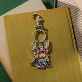 Chopper Stained Glass Style Keychain ELBAPH - ONE PIECE - Authentic Japanese TOEI ANIMATION Keychain 